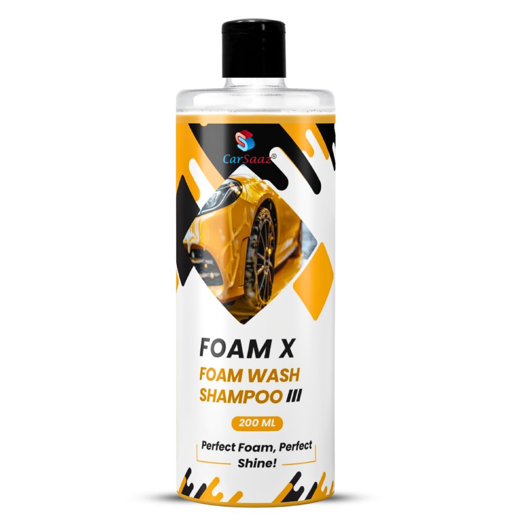 Complete Car Care Kit Foam X Shampoo