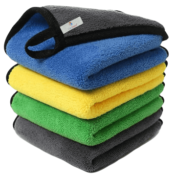 Microfiber Cleaning Cloth 800 GSM (40X30 CM) Pack of 4