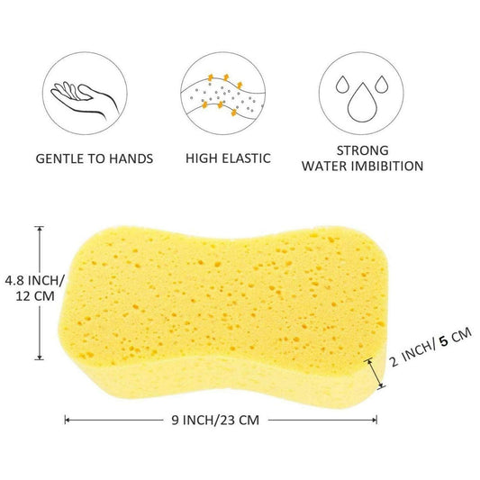 Premium Super Absorbent Multipurpose Yellow Sponge (Pack of 1)