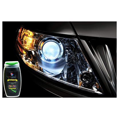 CAR SAAZ® Premium Headlight Shiner for Automobiles, Headlight Lens Restorer (120ml)